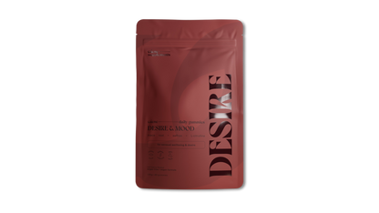 Frilagd förpackning med desire gummies