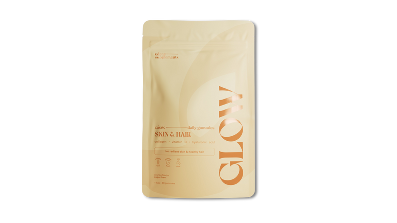 Frilagd förpackning med glow gummies