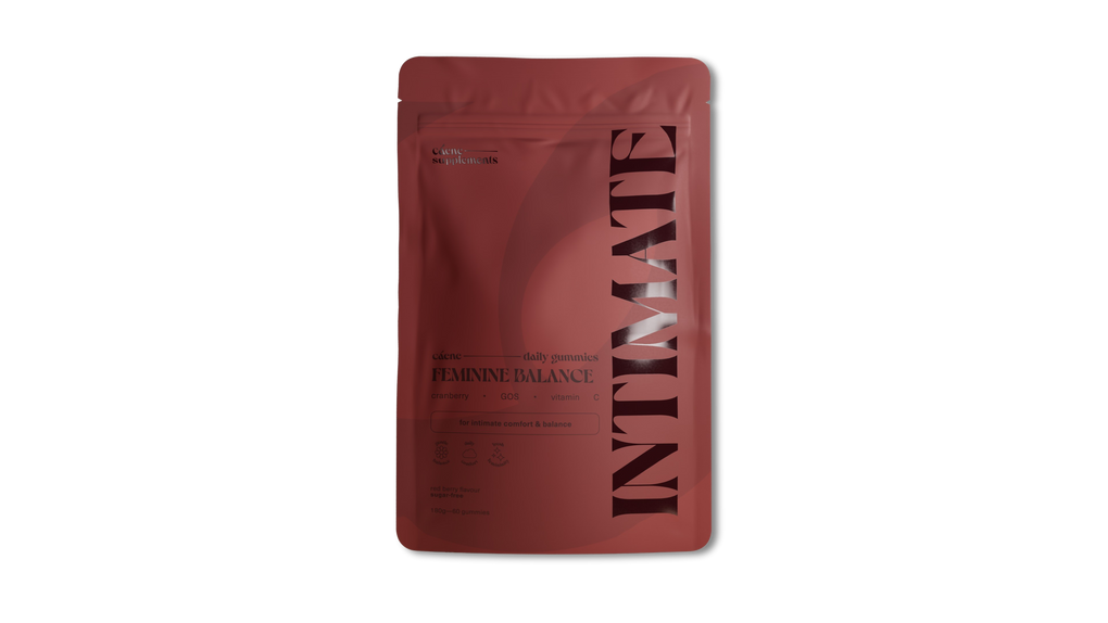 Frilagd förpackning med intimate gummies