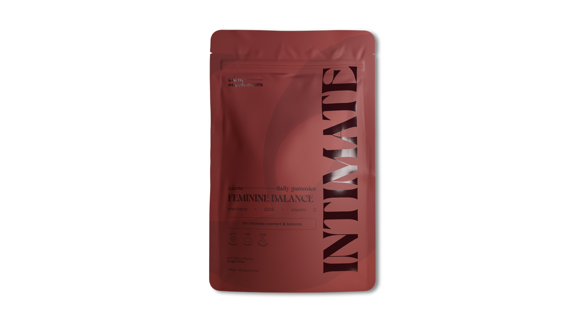Frilagd förpackning med intimate gummies